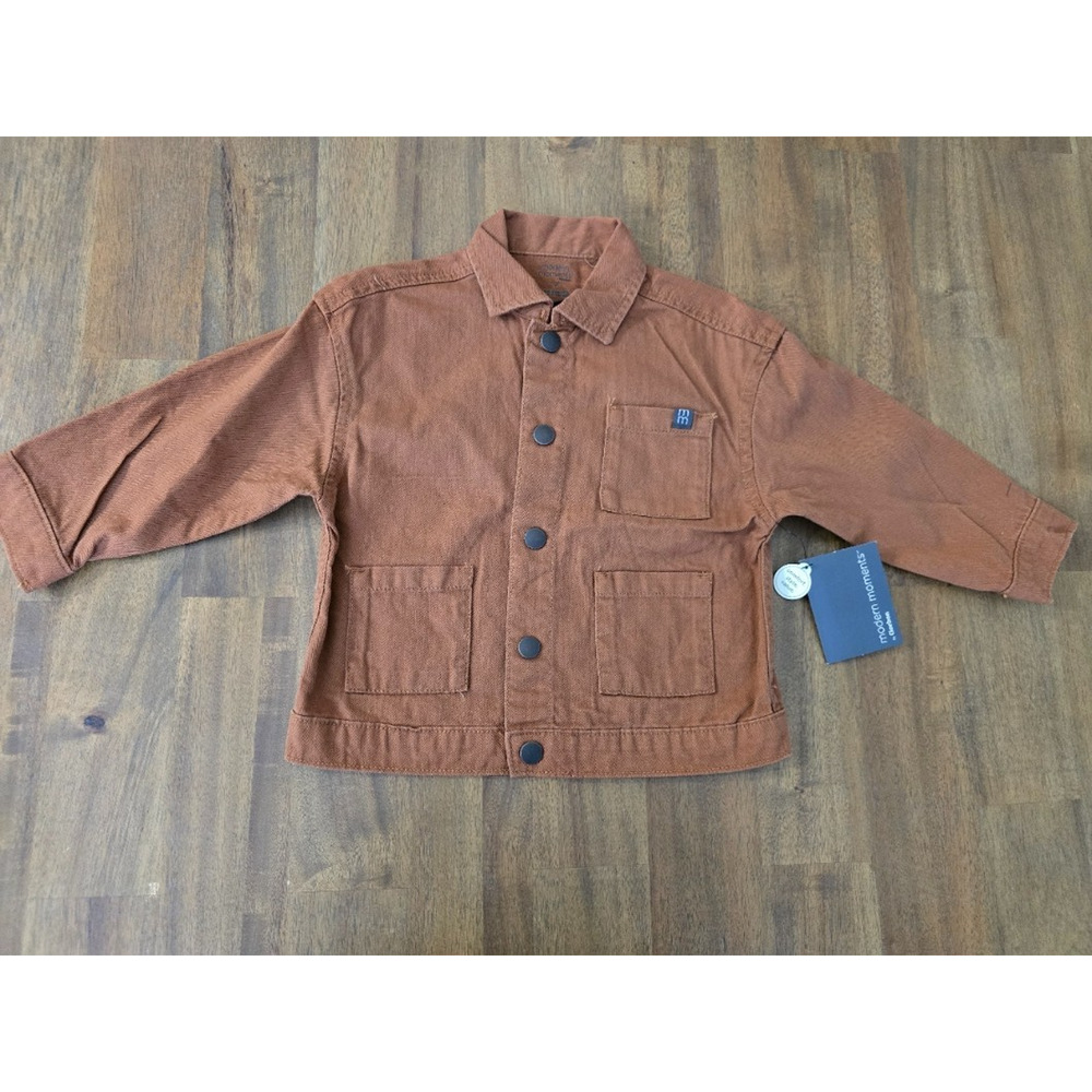Modern Moments by Gerber Toddler Boy Workwear Jacket NWT